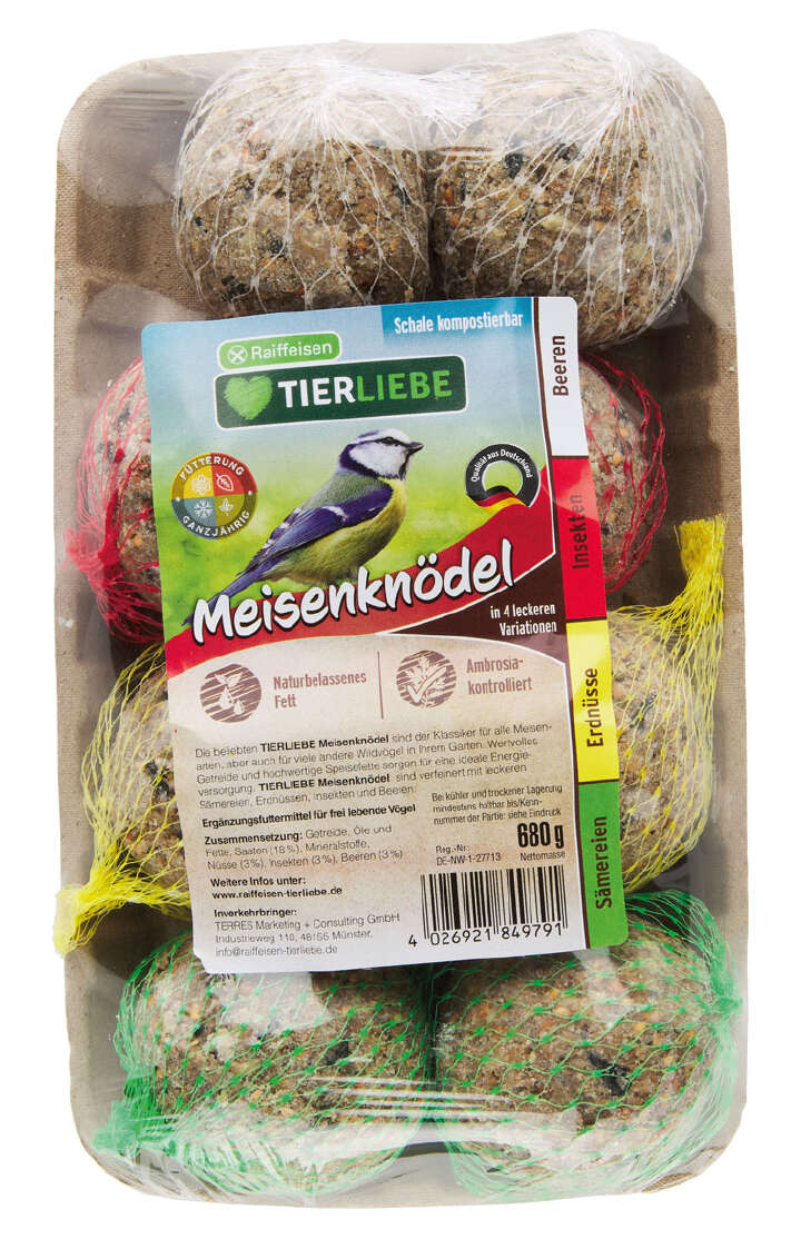 TIERLIEBE Meisenknödel